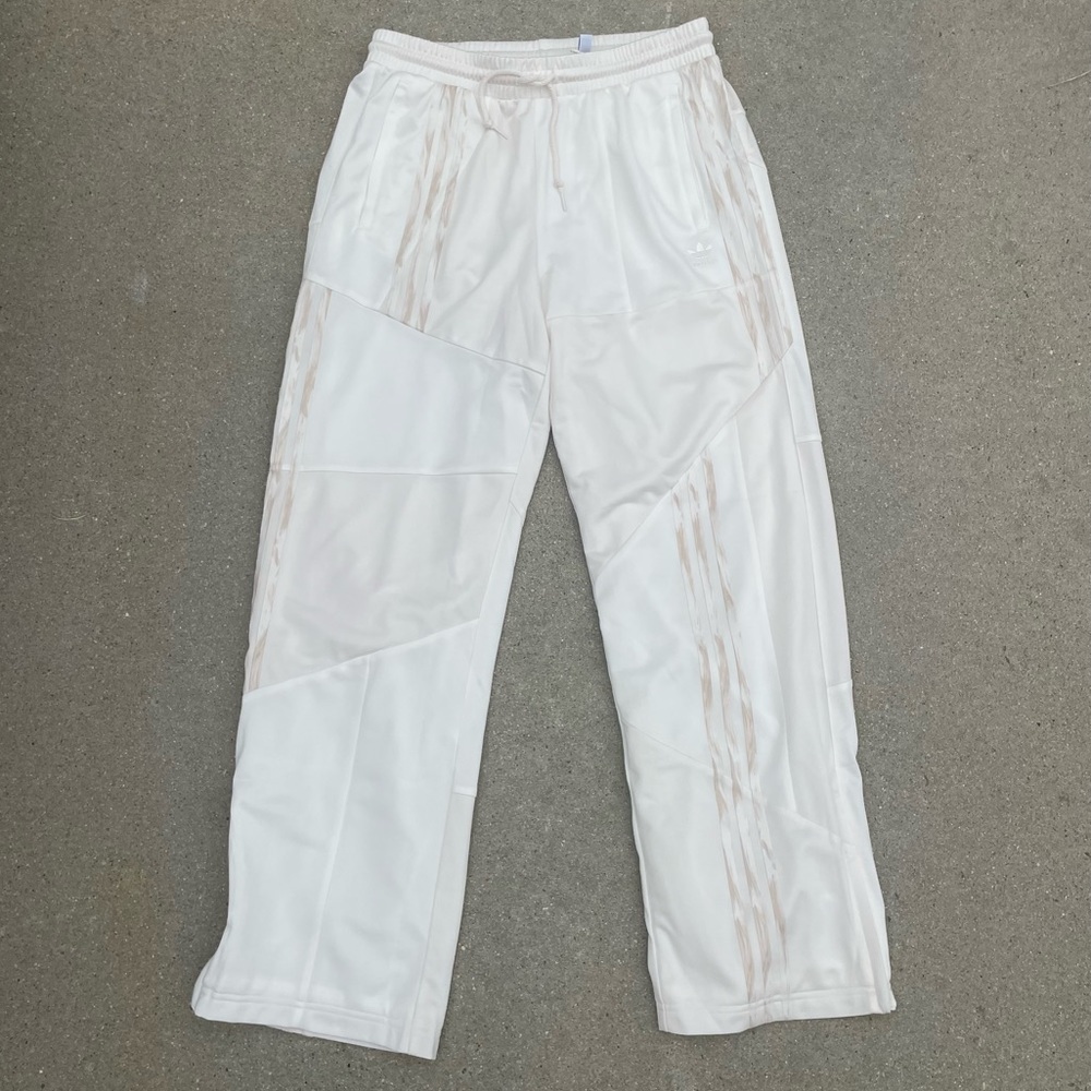 Danielle Cathari adidas Beige 3 Stripe Pants Size Large
